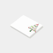 Heel prettige kerstboom post-it® notes (Schuin)