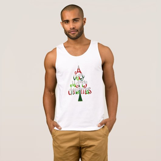 Heel prettige kerstboom t-shirt (Voorkant volledig)