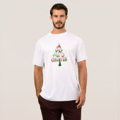 Heel prettige kerstboom t-shirt (Voorkant volledig)