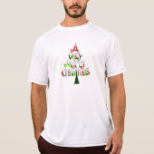Heel prettige kerstboom t-shirt (Voorkant)