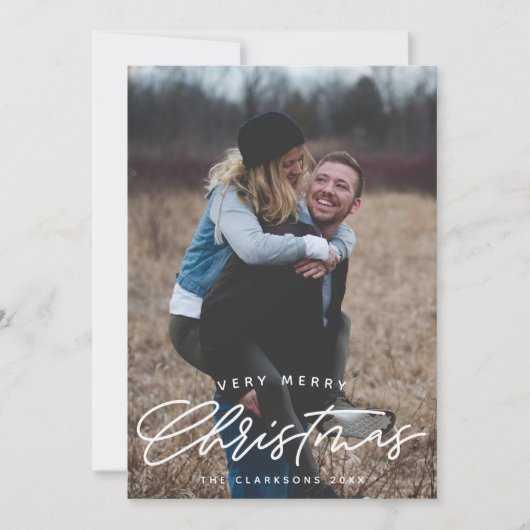 Heel prettige kerstKaart (Voorkant)