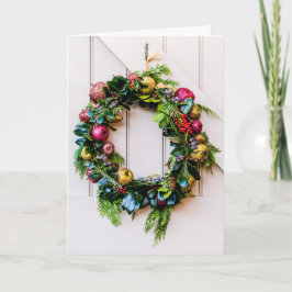 Heel prettige kerstwijn van (voeg Jouw naam toe) Feestdagen Kaart