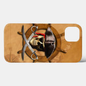 Heel Roger Pirate Wheel Case-Mate iPhone Case (Achterkant (horizontaal))