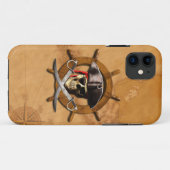 Heel Roger Pirate Wheel Case-Mate iPhone Case (Achterkant (horizontaal))