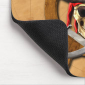 Heel Roger Pirate Wheel Muismat (Hoek)
