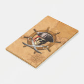 Heel Roger Pirate Wheel Post-it® Notes (Schuin)