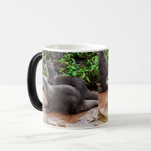 Heel schattig, otter, magische morph Mok (Voorkant links)