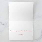 Heel schattig Zee Otter Christmas wenskaart Kaart (Binnen)