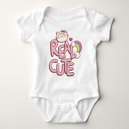 Heel schattige kat romper (Voorkant)