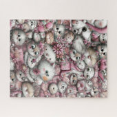 Heel Schattige Katten Collage Legpuzzel (Horizontaal)