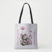Heel Schattige Katten Leraren Tote Bag (Voorkant)