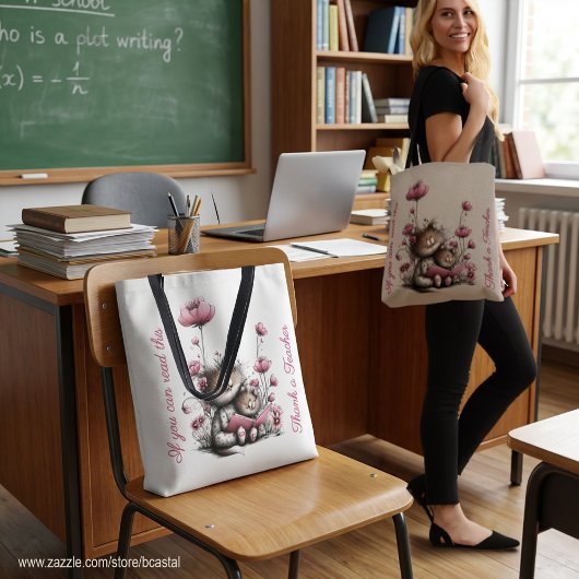 Heel Schattige Katten Leraren Tote Bag