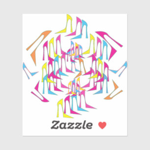 HEEL SWIRL Sticker Kleurrijke Mode-geïnspireerde S