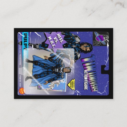 HEEL TEGEN. M.O.C. VISITEKAARTJES (Voorkant)