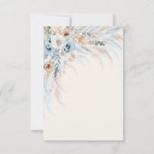 Heel veel berenbabyshower dank je wel bedankkaart (Achterkant)