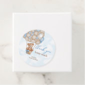 Heel veel dank baby shower bedankt bedankjes labels (In situ)