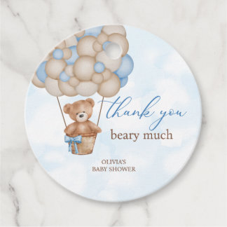 Heel veel dank baby shower bedankt bedankjes labels