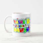 Heel veel dank! koffiemok (Links)