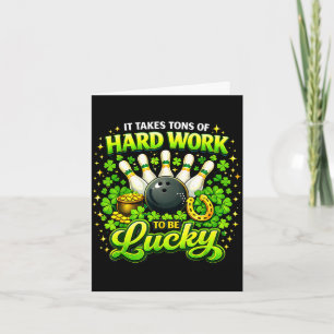 Heel veel hard werk om geluk te hebben St. Patrick Kaart