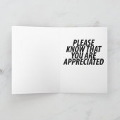 Heel veel Wenskaart (Sinaasappel) Bedankkaart (Binnen)