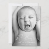 Heel vrolijk kerstfeest dus aankondiging (Voorkant)