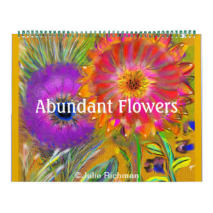 Heel wat Overvloedige Bloemen Kalender