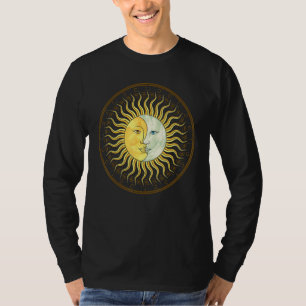Heelal Astronomie Hemellichaam Zon Maan Astrolo T-shirt