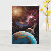 Heelal II Kaart (Gele Bloem)