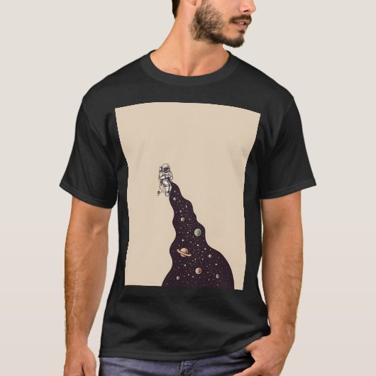 Heelal is Geweven T-shirt (Voorkant)