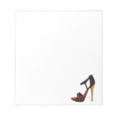 Heeled Evening Sandal Notitieblok (Voorkant)