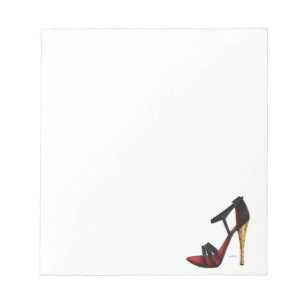 Heeled Eving Sandal-Blocnote Notitieblok