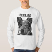 Heeler Blue Heeler Dog T-shirt (Voorkant)