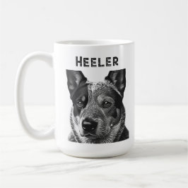 Heeler Blue Heeler Hond Koffiemok
