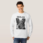 Heeler Blue Heeler Hond T-shirt (Voorkant volledig)