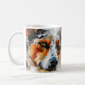 Heeler Hond Moeder Koffiemok (Links)