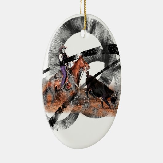 Heeler Keramisch Ornament (Rechts)