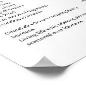 Heelheid Soul Self Love gedicht poster muurkunst (Hoek)