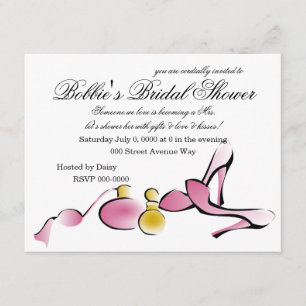 Heels en parfum kaart