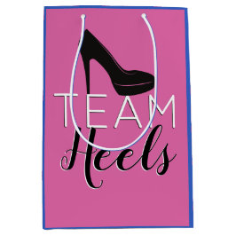 Heels of Wheels Teams roze|Blue Gender Reopenbaart Medium Cadeauzakje