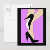 Heels Post Card Briefkaart (Voorkant / Achterkant)