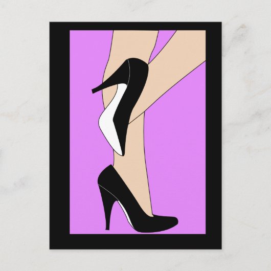 Heels Post Card Briefkaart (Voorkant)