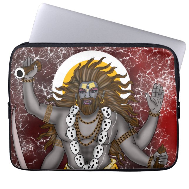 Heer Bhairava  Laptop Sleeve (Voorkant)