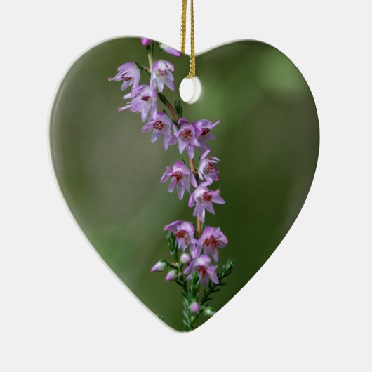 Heer (Calluna vulgaris) Keramisch Ornament (Rechts)