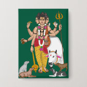 Heer Dattatreya Button (Voorkant)