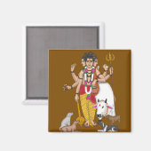 Heer Dattatreya  Magneet (Voorkant / Achterkant)