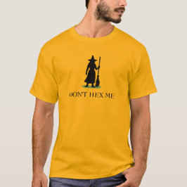 Heer de heks niet Gadsden-vlagparodie T-shirt