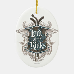 Heer der Rinks (Hockey) Keramisch Ornament
