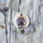 Heer Drosselmeyer de Speelman Ronde Button 7,6 Cm (In situ)