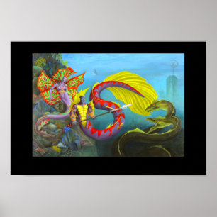 Heer en Dame van Atlantis Poster