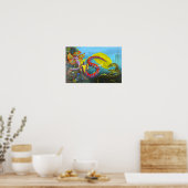 Heer en Dame van Atlantis Poster (Keuken)